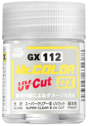 GX112 Super Clear III UV Cut Gloss