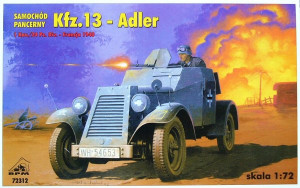 Armoured Car Kfz.13 Adler (24.Panzer Division, France 1940)