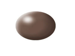 381 Aqua Brown, silk