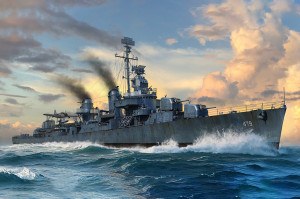 USS Stevens (DD-479) - Fletcher Class Destroyer