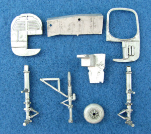 North American B-25 Mitchell - Landing Gear (designed to be used with Hasegawa kits)