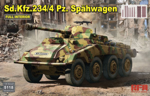 Sd.Kfz.234/4 Pz.Spähwagen with Full Interior