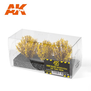 Light Yellow Bushes 4-6cm