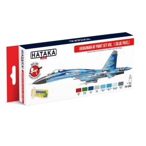 HTK-AS96 Ukrainian AF paint set vol.1 Blue Pixel