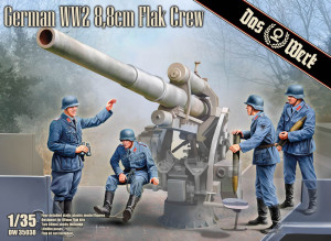 German WW2 8,8cm Flak Crew