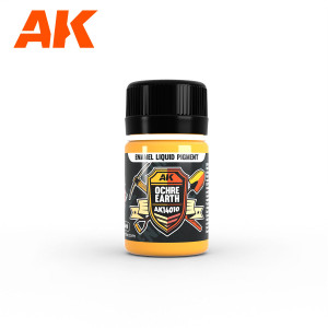 AK14010 Liquid Pigment - Ochre Earth Enamel