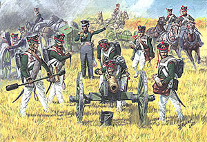 Russian artillery 1812-1814