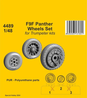 F9F Panther Wheels Set (For Trumpeter Kits)