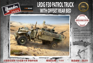 LRDG F30 Patrol Truck With Offset Rear Bed, Limited Bonus Edition