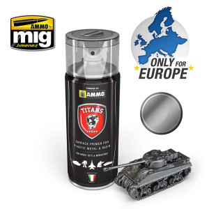 A.MIG TTH117 Gun Metal Primer Spray (Titans Hobby)