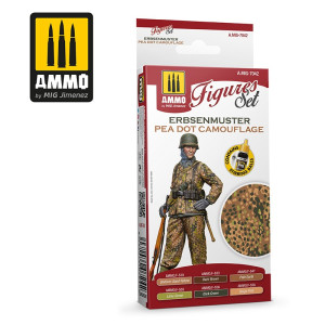 A.MIG 7042 Erbsenmuster Pea Dot Camouflage Figures Set