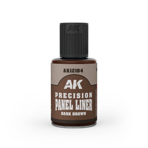 AK12104 Precision Paneliner - Dark Brown