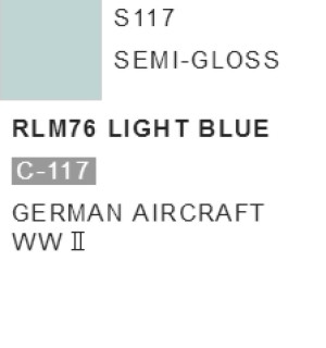 S117 RLM76 Light Blue - (Semi Gloss) Spray