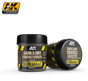 AK8032 Dark & Dry Crackle Effects