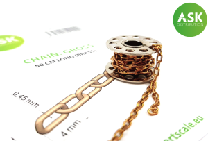 Chain: Gross - 50 cm long brass