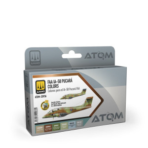 ATOM-20936 FAA IA-58 Pucará Colors Set