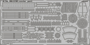MiG-21MF exterior EDUARD