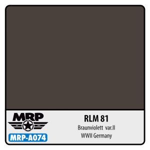MRP-A074 RLM 81 Braunviolett Var.II - WWII Germany