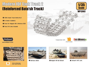 Modern IDF Tank Track 2 - Merkava 2 & Magach 6 (Reinforced Bata"sh Track)