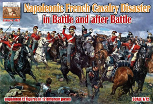 Napoleonic French Cavalry Disaster in Battle and After Battle (12 figures in 12 poses)
