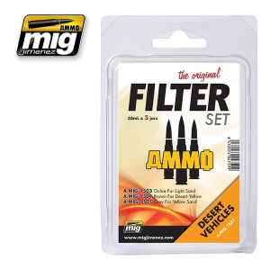 A.MIG 7451 Filter Set for Desert Vehicles