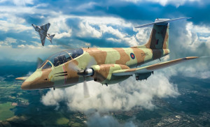 IA-58 Pucara with RAF Markings