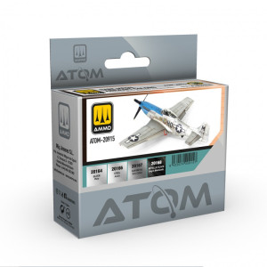 ATOM-20915 Bare Metal Aircraft Colors Set