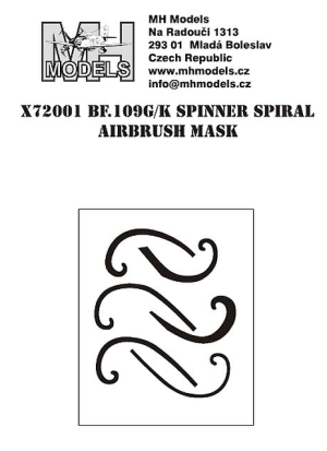 Bf.109G/K spinner spiral