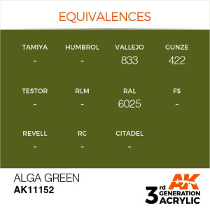 AK 11152 Alga Green