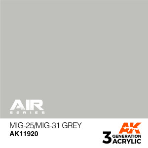 AK 11920 MiG-25/MiG-31 Grey