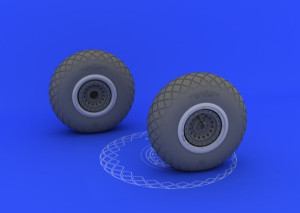 B-17 wheels HK MODELS