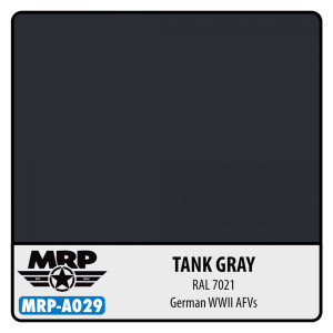 MRP-A029 Tank Gray RAL 7021, German WWII AFVs