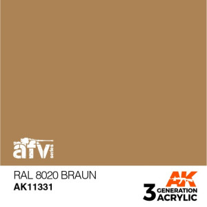AK 11331 RAL 8020 Braun