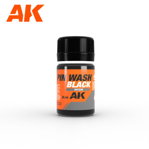 AK326 Pin Wash - Black Enamel