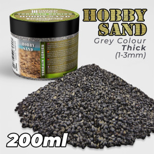 Thick Hobby Sand - Dark Grey (Thick)