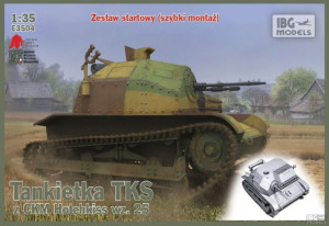 Tankietka TKS z CKM Hotchkiss wz. 25 - Zestaw startowy szybki montaż
