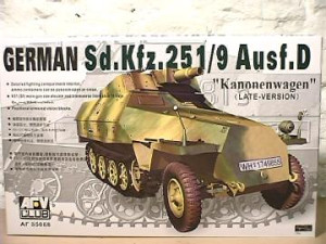 German Sd.Kfz.251/9 Ausf.D Kanonenwagen (late version)