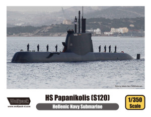 Hellenic Navy Papanikolis Class Submarine