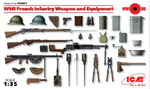 French Infantry Weapon and Equipment (1914-1918)