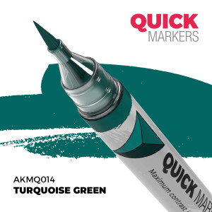 AKMQ014 Turquoise Green - Quick Marker