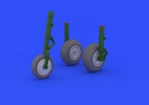 Me 262 wheels Trumpeter
