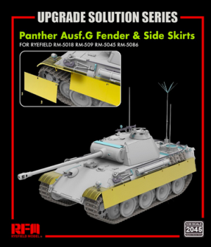 Panther Ausf.G Fender & Side Skirts for 5018,5019,5045