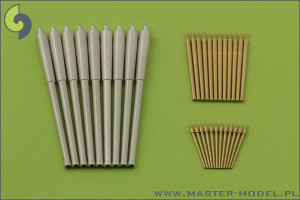 Lufy pancernika R.N. Roma - 381mm (9p szt.), 152mm (12 szt.), 90mm (12 szt.)