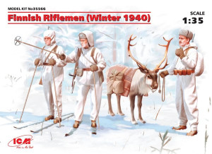 Finnish Riflemen (Winter 1940) (4 figures)
