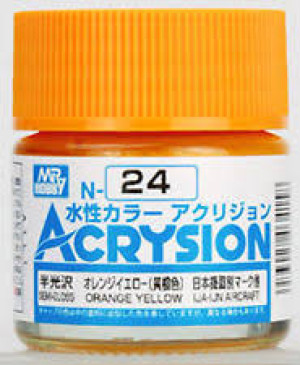 N024 Orange Yellow Semi Gloss