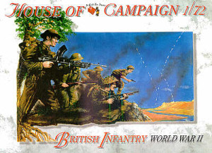 British WWII Infantry (32 figures in 8 different poses)