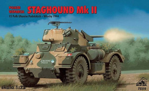 Staghound Mark II (12 Pułk Ułanów Podolskich, Włochy 1944)