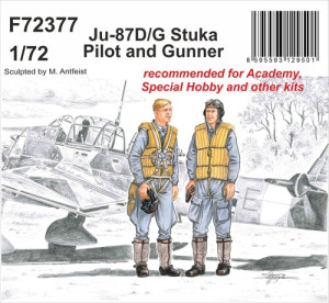 Ju-87D/G Stuka Pilot and Gunner