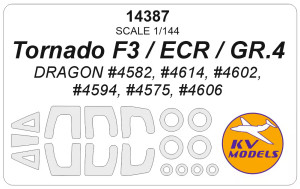 Tornado F3 / ECR / GR.4 And Wheels Masks