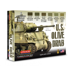 CS11 - US Olive Drab Colours Set